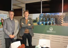 François Huyghe van Boerenbond met Guy Depraetere van ABS (Algemeen Boeren Syndicaat)