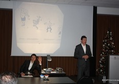 En toen was het tijd voor het ludieke gedeelte met de gebroeders Wouter en Michiel Hesseling