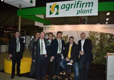 Het enthousiaste team van Agrifirm Plant wilde graag even poseren voor de foto..