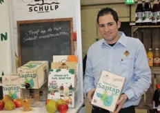 Introductie van Schulp deze beurs, de Saptap Appel-Peer!