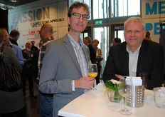 Gerard Teuling (MVO) en Uwe Dijkshoorn (Bayer CropScience Vegetable Seeds)