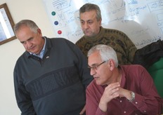 Mohsen El Beltagy (links) en zijn broer Sherif (rood overhemd), die samen leiding geven aan Belco.