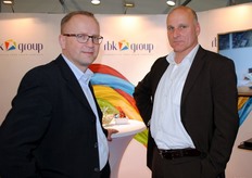 Theo Vliek van RBK Group met Gijs van Selm van Condor Consultancy in gesprek.