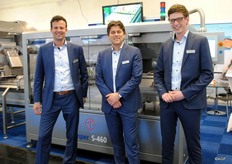 Barry Moeleker, Marco de Koster en Rolf Sonnevelt van Tramper Technology.