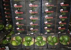 Meloenen uit Panama onder het merk Black Jack