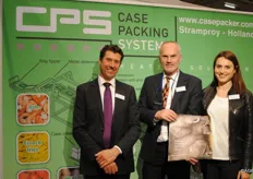 Joan Berkvens, Henri Veltmans en Kim Veltmans van CPS, Case Packing Systems.