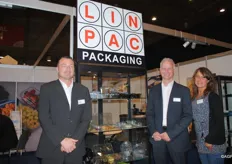 Robin Schiphorst, Patrick Hilger en Hiske Goris van Linpac Packaging.