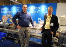 Stijn Rockelé en Guy van Acker van Automated Packaging Systems.
