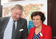 Hans van Es van DPA en Nicolette Quaedvlieg van GroentenFruit Huis