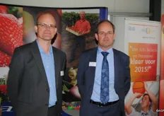 Henk Molenaar en Elbert van Aalst van Alfa accountants en adviseurs