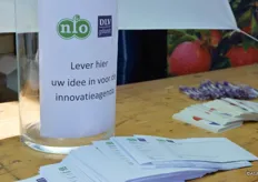 Bezoekers konden ideeën inleveren voor de innovatieagenda van DLV Plant en NFO