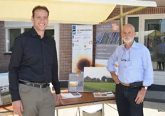 Rini Evertse en Paul van Buuren van J.C. van Kessel Groep en Solar Comfort