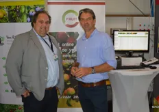 Dirk de Jong van De Jong Fruit Leerbroek en Jan Vernooij van SmartFresh