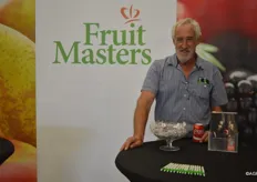 Gerrit Verkerk van Fruitmasters is natuurlijk ook op deze dag aanwezig, hij is op alle fruitdagen te vinden