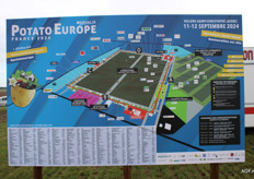 Een vierkantje lopen op de  Potato Europe