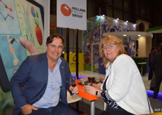 Arjan Zoutewelle van Zoutewelle Import en Muriel Halling van GroentenFruit Huis