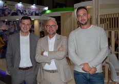 Marijn Atres, Leander van Bellen en Mitchel Schippers van de HDG Survey Group