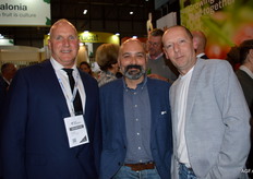 Rob Pakvis van Berryland, Fernando Dupuis van Agricola Valencia Europe en Theo Benjert van Berryland