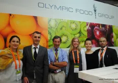 Het team van the Olympic Food Group.