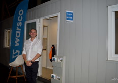 Geert Hoste van Warsco. Deze units worden geproduceerd in België en kunnen worden gebruikt voor o.a. huisvesting in de fruitteelt