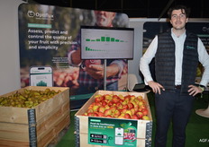 Joost Dirckx van Optiflux. Zij voorspellen kwaliteit, doen aan kwaliteitsinspectie met AI en DCA bewaring