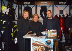 Domien Knaap, Severine Hellings, David Van Brabandt van Helcotex Workwear.  De nieuwe website is net online, dus ook in Nederland te bestellen!