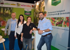 Rik Geerinck, Eveline Jacques, Miche Claes en Dave Matthysen van Bayer Benelux