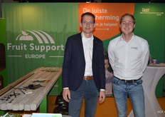De mannen van Fruit Support/Fruit Security: Pieter van Nifterik en Jaret Zoutewelle