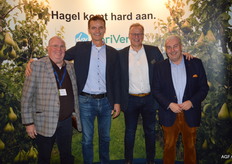 De enthousiaste mannen van OFH met John Hendrikx, Pietjan Visser, Gerard van Noordenburg en Fréderic Achten