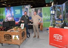 John de Moor en Peter Hanssens van Habo Belgium bv & Felco Benelux nv