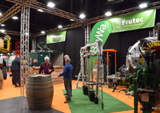 Het Induma en Frutec mechanisatie plein