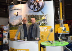 Ernst Slabbekoorn van Swift International had bezoek van Carl Neyt van de sector vakgroep fruit SVF binnen de Boerenbond in België