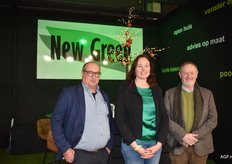 Jos Claes, Jos Derwael en Veronique Schevenels van New Green