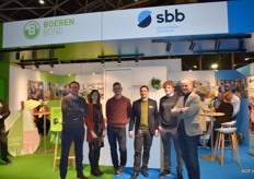 Christ Wolfcarius, Annelies Cousse, Bert Toetenel, Pieter van Oost, Emiel Wolfcarius, Carl Neyt van SBB en Boerenbond