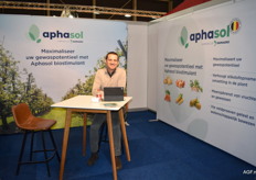 Francis Verhaest van Damagro met Aphasol, dé biostimulant voor verschillende gewassen