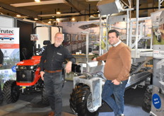 Gert-Jan Donker en Dirk-Jan Lagerweij van Frutec