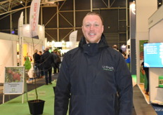 En ook Chris van Eldik van Urfruit maakte even een rondje op de beurs