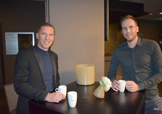 Erik Vrijhof van van der Lans en Michel Veltman van Waterman Onions.