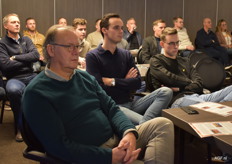 Aandachtige luisteraars.