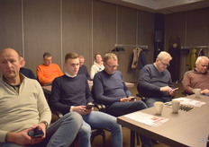 René Mol van Mol Fresh Food, Joel en Jaap Nieuwenhuijse van Jonika, Rinus van den Berge van handelsonderneming van den Berge, Jaap de Zeeuw van Gebr. de Zeeuw