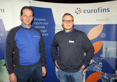 Egbert Rens en Albert Feddes van Eurofins.