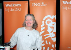 Trees Rijpkema van de ING.