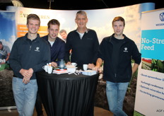 Tom van Wijk, Piet-Jan van der Eijk, Bauke Letinga en Gerjan Puttenstein van Van Iperen en Wesemael.