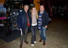 Kees van Blijderveen van FruitNL, Corline Boekhout van AGF.nl en Kees de Jongh van Natuurlijk Gruun uit Ommeren