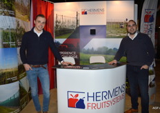 Jack Hermens en Jeroen de Beste van Hermens Fruitsystems