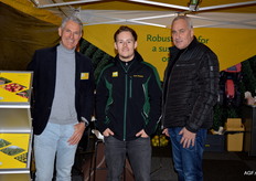 Winnie Roeloefs, Sven Roelofs en Dick Hoondert van Boomkwekerij Roelofs 