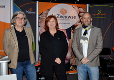 Corina Schout, Karin Bosman en Stefan Prince van De Zeeuwse Verzekeringen