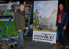 Wimco van de Water en Kees Donker van Dontec bij de elektrische Pluk Lady