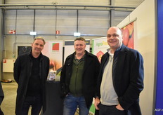 Jan Vernooij van Agrofresh / Smartfresh met bezoek van Gijsbert Hakkert van Asperico en Joop Vernooij van Staay