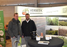 Ron van Zandvoort van Zandvoort Fruit op bezoek bij Han Verbeek van Verbeek Boomkwekerij